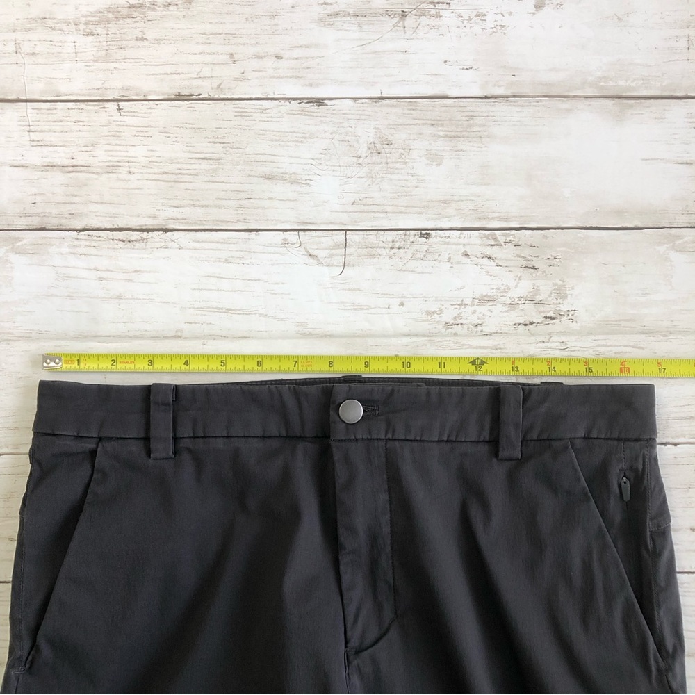 LULULEMON Commission Men Gray Stretch Chino Pant Sz 32 - Picture 9 of 14